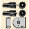  Somfy embout palier intermédiaire pour tube diamètre 50 (so 9410654) 