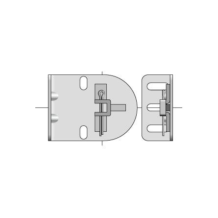  Somfy Support LS40 (so 9410665) 