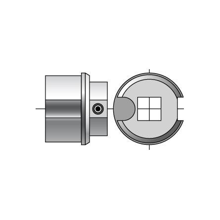  Somfy embout sans axe pour tube diamètre 40mm (so 9129630) 