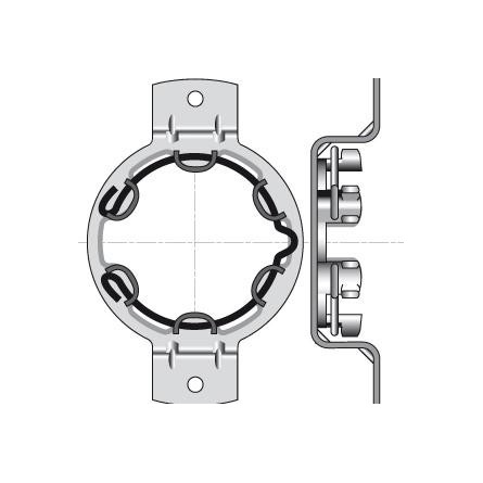  Somfy support diam.50 oméga caisson Évolution Profalux (so 9410711) 