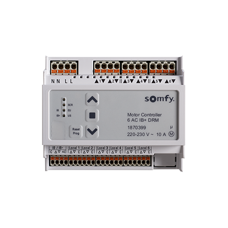  Somfy Animeo motor controller 6AC IB+ DRM (so 1870399) 