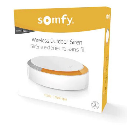 Caméra de surveillance extérieure avec sirène 2401563 - Somfy Outdoor