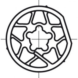 Somfy roue LT 60 tube...