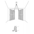 Somfy adaptateur portes battantes Dexxo (so 2400459)