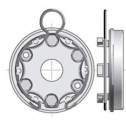 Somfy support moteur...