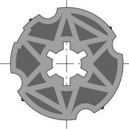 Somfy (x10) roue LS 40 ZF...
