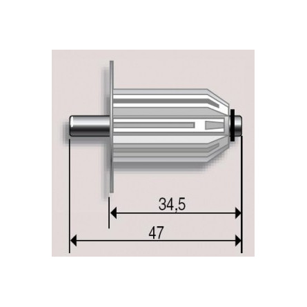  Somfy embout universel LS40 (so 9500688) 