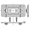  Somfy Plaque point fixe LS40 (so 9500815) 