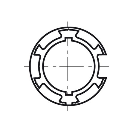  Somfy couronne LT 50/60 tube diam.89x2 (so 9520312) 