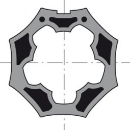 Somfy roue LT 50 tube Selve...