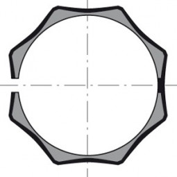 Somfy couronne LT 50 tube...