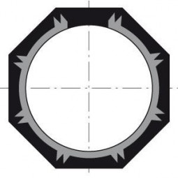 Somfy couronne 50 tube...