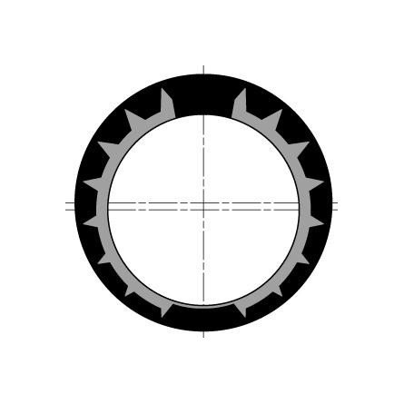  Somfy couronne moteur diam.50 Welser diam.63 goutte plate (so 9707028) 