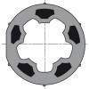  Somfy roue LT 50 tube Mischler diam 60 (so 9751013) 