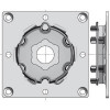  Somfy plaque support à visser diamètre 50 et 60 (so 9763508) 