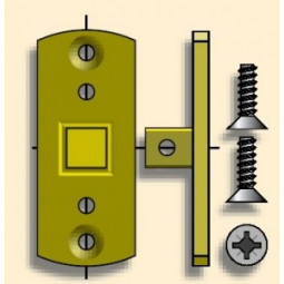 Somfy carré rapporté de 10...