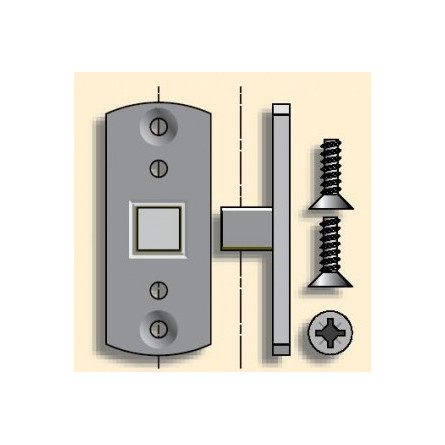  Somfy Carré rapporté de 10 mm pour moteur diam.50 (so 9910014) 