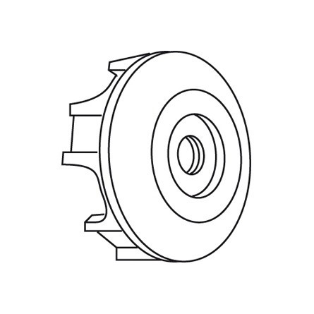  Somfy kit Stop roue pour moteur diamètre 60mm (so 9910062) 