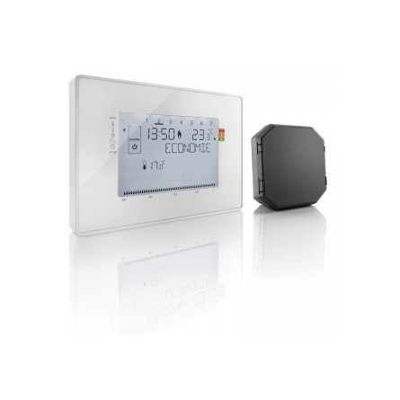  Somfy Thermostat programmable radio contact sec avec 1 récepteur inclus (so 2401242) 