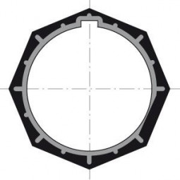 Somfy couronne LT 50 tube...